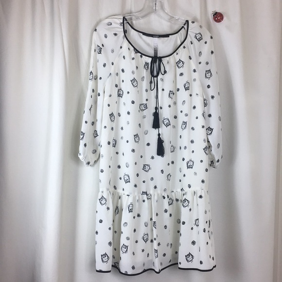 Kensie, fully lined, dress, long sleeve, NWT, M. - Picture 1 of 8
